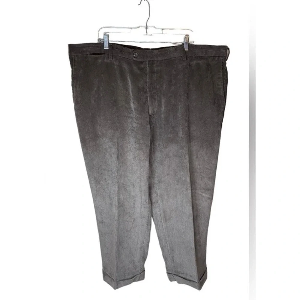 Peter Millar Nanoluxe Brown Corduroy Pants‎ Slacks Size 46 Men's